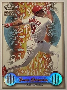 1999 Pacific Crown Royale - Pivotal Players - #24 Juan Gonzalez - Texas Rangers - Bild 1 von 2