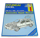 Haynes Repair Manual Hyundai Excel 1986 Thru 1989 All Models Automobile Car