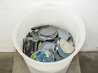 Lot of Assorted SILICON WAFERS - Broken and Whole - 30 GAL HDPE Tank - 150 LBS