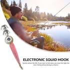 1 LED Electronic Shrimp Squid Jigs Hook 8cm Night Fishing Lure SALE Bait G19C