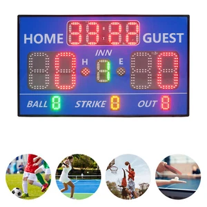 Portable Electronic Intelligent Digital Scoreboard LED Score - Picture 1 of 17