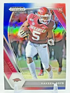 2021 Panini Prizm Draft Picks Rakeem Boyd Red White Blue Prizm #152 RC Rookie - Bild 1 von 3