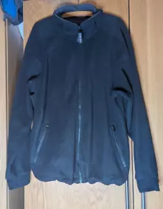 Peter Storm Black fleece jacket Size L mens- 280 interactive thermatech full zip - Picture 1 of 12