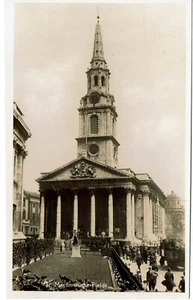 POSTAL ANIMADA RP ST MARTIN-IN-THE-FIELDS LONDRES C1925 - Imagen 1 de 2