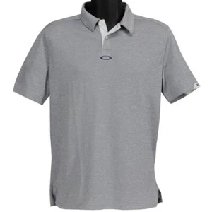 Oakley Gravity SS Polo 2.0 Mens Size S Small Universal Blue Golf Tee Shirt - Picture 1 of 4