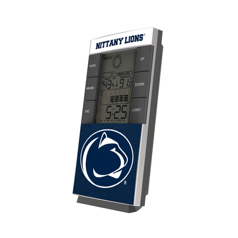 Penn State Nittany Lions Solid Wordmark Digital Desk Clock Cover
