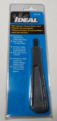 Ideal (#35-185) - Non-Impact Punch Down Tool -- New—Made In USA - Image 1 of 2