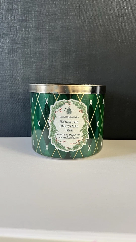 Bath & Body Works 3 Wick Candle Under The Christmas Tree - Image 1 of 1