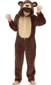Unisex Oso Una Pieza Pijama Halloween Juegos con disfraces Disfraz Talla XL 12 Años Nuevo con Etiquetas - Imagen 1 de 6