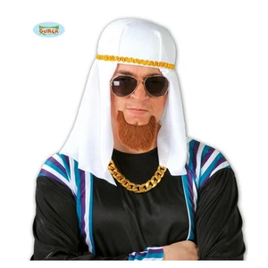 Turbante da Sceicco da adulto per Carnevale e per feste a tema - Foto 1 di 1