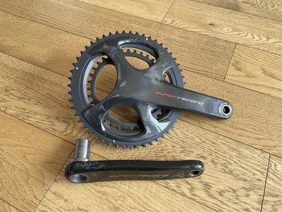 Juego de bielas Campagnolo Super Record 12 velocidades Ultra Torque, 52/36T, 175 mm Foto 1 de 4