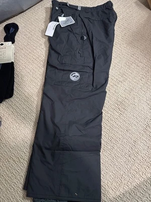 Pantalones de snowboard Ride para hombre pantalones de snowboard negros X-grandes pantalones de nieve ventilados XL Foto 1 de 4