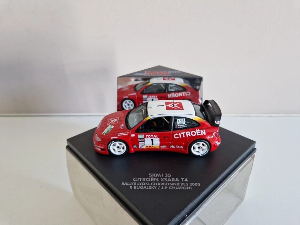 SKID 1/43 Citroen Xsara T4 Bugalsky/Chiaroni - Lyon-Charbonniers 2000 - SKM135 - Immagine 1 di 4
