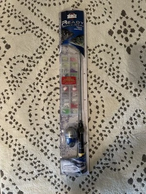 ZEBCO RT SERIES SPINCAST with 20 Compartment ZEBCO Tackle Wallet - Image 1 of 4