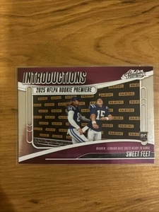 2025 Panini Absolute Introductions #I-TWN Sweet Feet (RC) - Picture 1 of 2