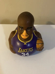NBA Basketball Los Angeles Lakers Shaquille O’Neal 34 Rubber Duck JUMBO - Picture 1 of 5