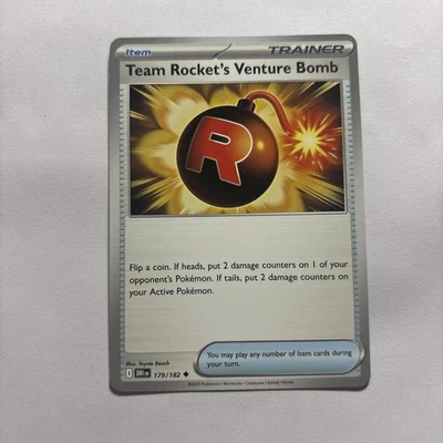 Team Rocket's Venture Bomb 179/182 Sv10: Destined Rivals Regular - Image 1 of 2
