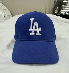 Los Angeles Dodgers ‘47 Brand Blue Adjustable Baseball Hat Cap Youth Size - Picture 1 of 9
