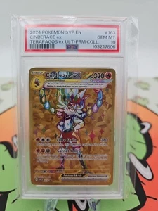 2024 POKEMON SVP EN-SV Black Star Promo #163 Cinderace Ex PSA 10 - Imagen 1 de 3