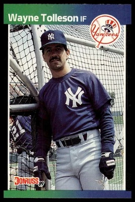 1989 Donruss #659 Wayne Tolleson - Image 1 of 2