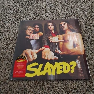 Slayed? Slade Limited Edition Yellow Black Splatter Vinyl Record Album LP READ - Picture 1 of 7