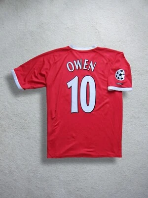 02/03 Liverpool OWEN Soccer Jersey Football Shirt England [XL] ***AUTHENTIC*** - Image 1 of 4