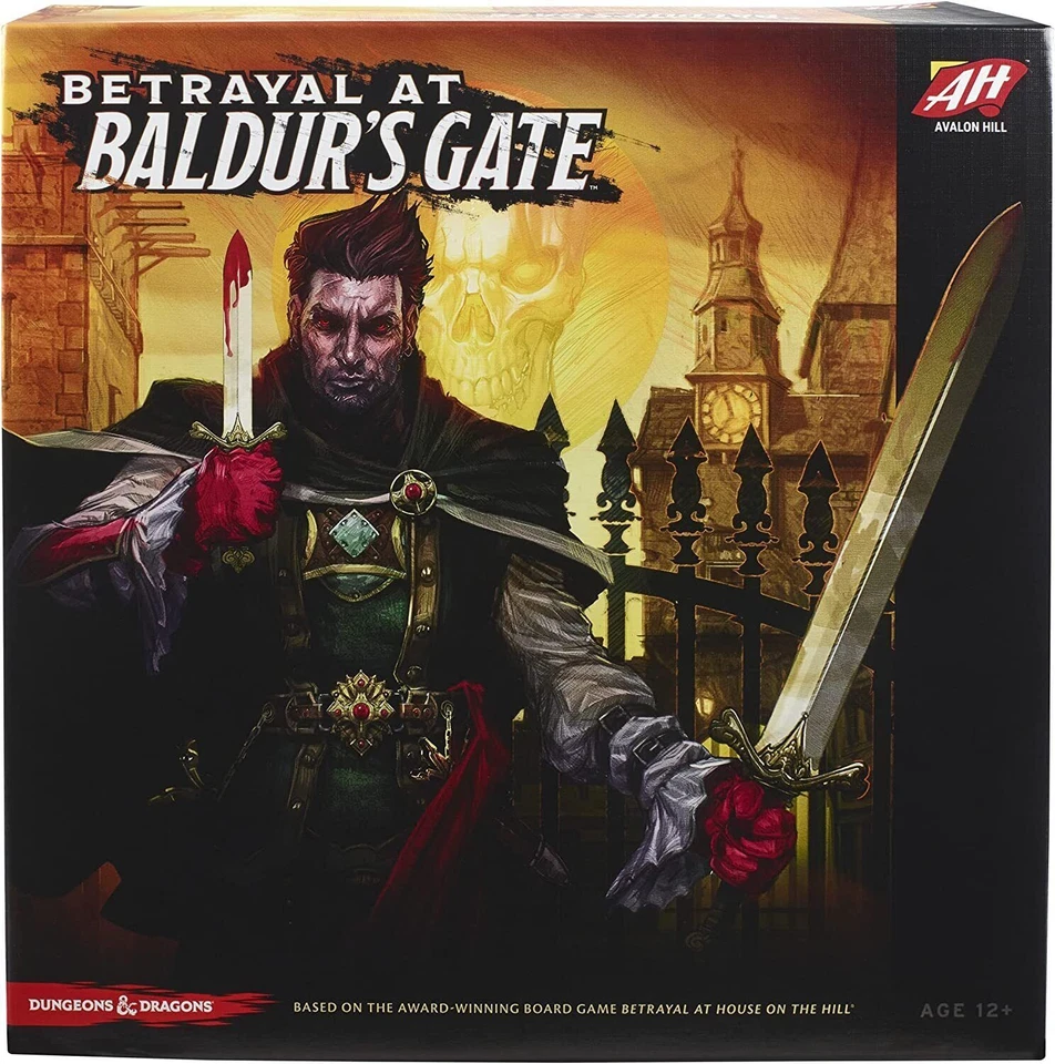 Hasbro Avalon Hill Betrayal at Baldur's Gate Board Game (F3146)