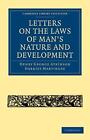Letters On The Laws Of Man's Nature And Development By Henry George Atkinson (En