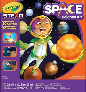 Kit de Ciencia del Sistema Solar Crayola STEAM Juguete Educativo Regalo para Niños de 7 - 10 años - Imagen 1 de 7