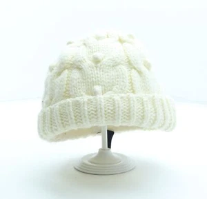 Gap Girls Ivory Acrylic Beanie Size XS - Picture 1 of 10