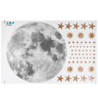 Wall Sticker Pvc Removable Moon Self- Adhesive Stickers for Boys