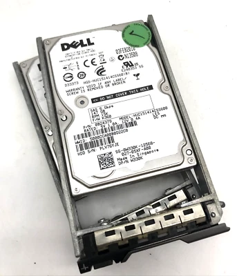 2 x Dell 147GB 2.5" 10K SAS Hard Disk Drive HDD HUC151414CSS600 0B24379 Two UK - Image 1 of 2