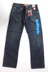 NWT Youth Boy's Size 16 Levi's 514 Slim Straight Denim Jeans 28 x 28 - Picture 1 of 7