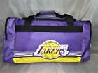 Los Angeles Lakers Medium Striped Core Duffle Bag