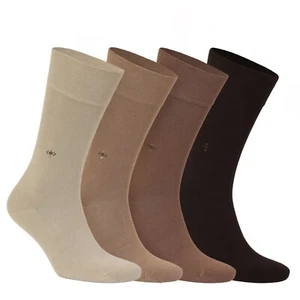 Mid Calf BAMBOO SOCKS Natural Comfort Soft Quality for Men Women Casual / Dress - Picture 1 of 39