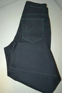 Escada Women's Made in Italy Baumwolf Cotton Black Denim Jeans Sz 36x29 - Picture 1 of 9