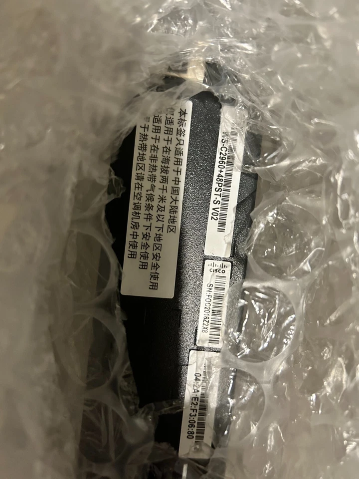 Cisco Catalyst  WS-C2960+48PST-S V01(90DAY WARRANTY FREE UK SHIPPING) - Image 1 of 1