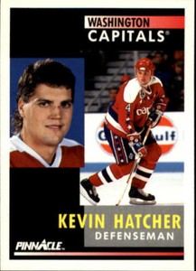 1991-92 Pinnacle Hockey #131 Kevin Hatcher