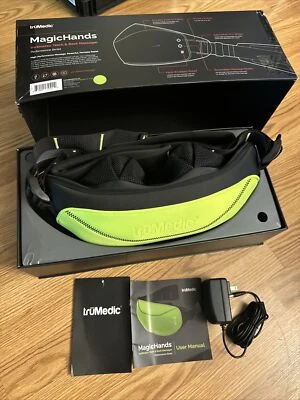 truMedic Magic Hands, Shiatsu Neck Back & Heated Massager  (Green) - Image 1 of 4