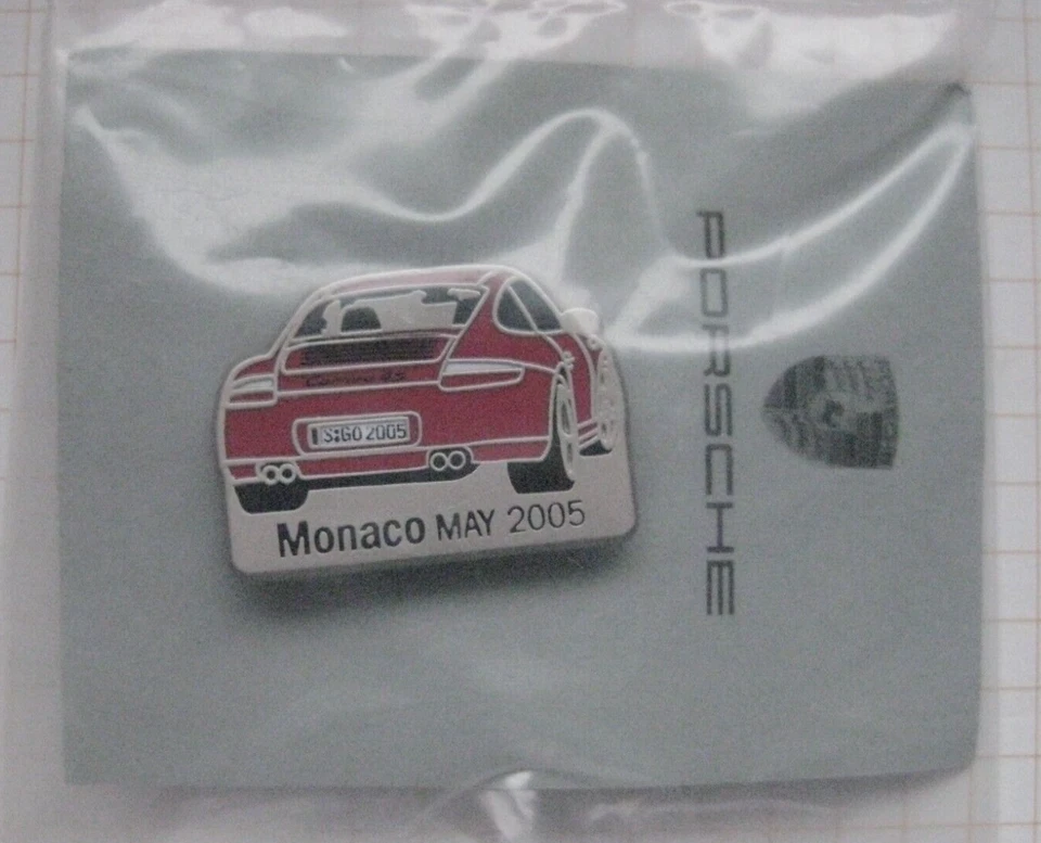 PORSCHE 911 CARRERA / MONACO 2005  .......................... Auto-Pin (Bo10) - Bild 1 von 1