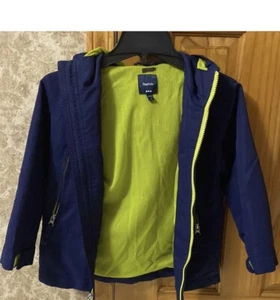 Gap Boys Blue with Lime Green interior Windbuster Size XS - Picture 1 of 6