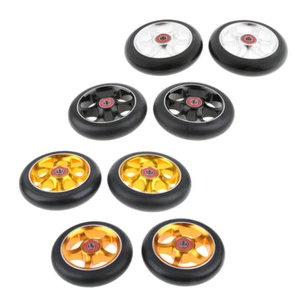 2Pcs 110mm Professional Stunt Scooter Wheel Metal Core with Abec-9 Bearings - Picture 1 of 9