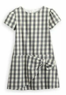 Vestido BELLA BLISS Bonito Gris Cuadros Chandler Talla 10 Demasiado Lindo Reg. $69 envío gratis Foto 1 de 4