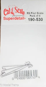Grabas piloto Cal-Scale HO #530 RS (paquete de 4) de metal - Imagen 1 de 1