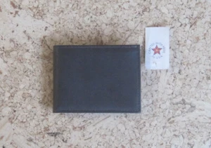 Manhattan genarbtes Rindsleder Herren Leder Geldbörse Brieftasche - NEU mit Etikett - Bild 1 von 6