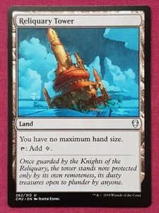 Magic The Gathering COMMANDER ANTHOLOGY 2 CM2 RELIQUARY TOWER land card MTG - Picture 1 of 2