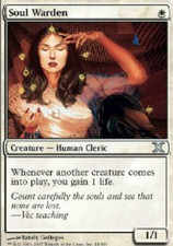 SOUL WARDEN X4 4 4X 10th Edition MTG Magic the Gathering Cards DJMagic