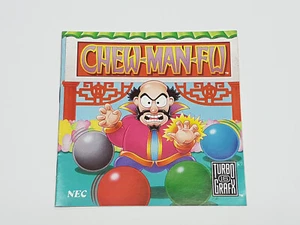 Chew-Man-Fu Authentic Original TurboGrafx-16 NEC Manual Only - Picture 1 of 19