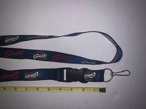Cleveland Cavaliers Lanyard Key Chain 21" Length NBA Cavs Logo LOT of 2 - Picture 1 of 2