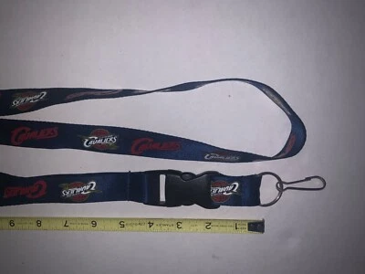 Cleveland Cavaliers Lanyard Key Chain 21" Length NBA Cavs Logo LOT of 2 - Image 1 of 2